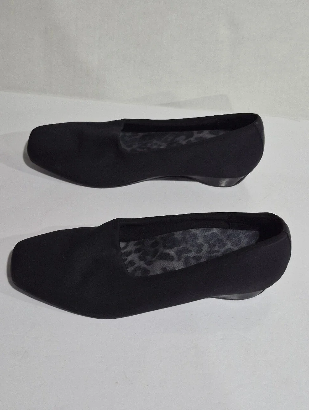 Vionic Women’s Powell Denim Black Comfort Slip-On Wedge Size 11